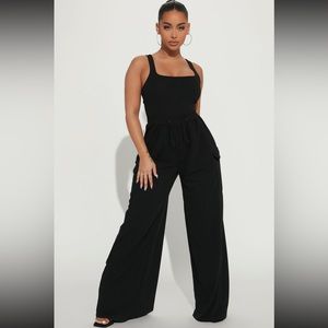 fashion nova Willow cargo jumpsuit